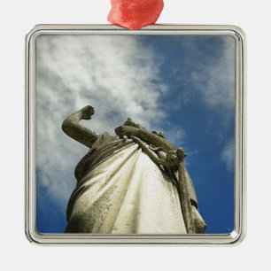 Angel Silbernes Ornament