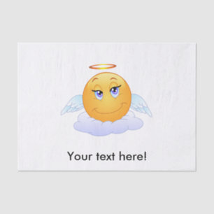 Angel Smiley Seidenpapier