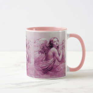 ANGEL SPIELEN LYRA ÜBER DEM KLOUDS Pink Tasse