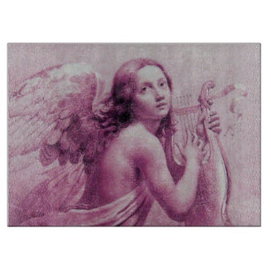ANGEL SPIELT LYRA ÜBER DIE KLEINEN Pink, Fuchsia Schneidebrett