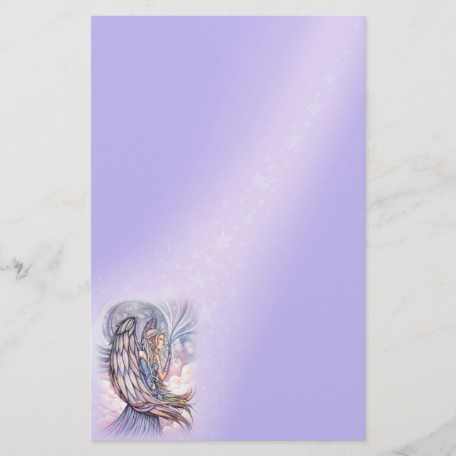 Angel Stationary von Molly Harrison Briefpapier (Vorderseite)