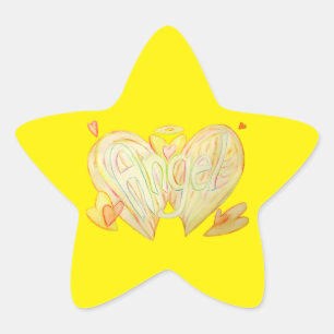 Angel Sticker für inspirierende Word-Art