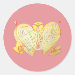 Angel Sticker für inspirierende Word-Art
