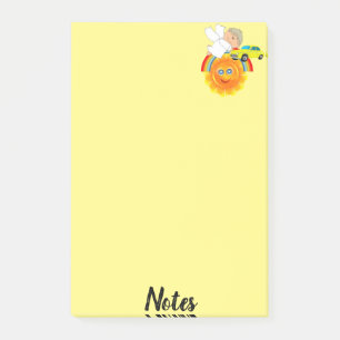Angel Sun Car Post-it Klebezettel