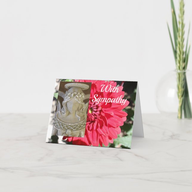 Angel Sympathy Card Karte (Vorderseite)