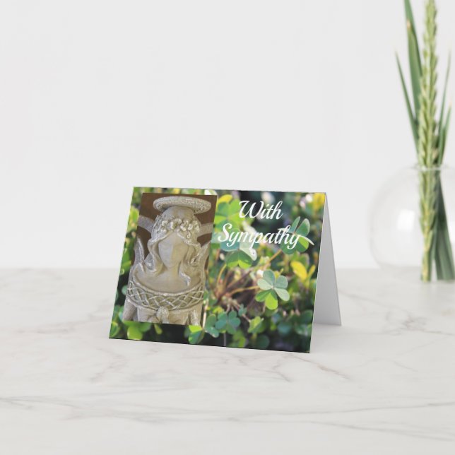 Angel Sympathy Card Karte (Vorderseite)