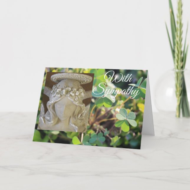 Angel Sympathy Card Karte (Vorderseite)