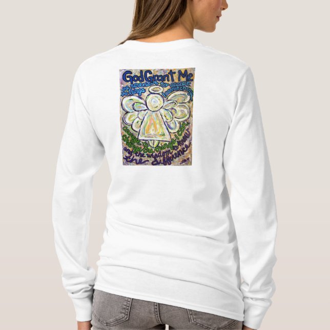 Angel-T - Shirt im Stille (Zurück) (Rückseite)
