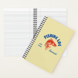 Angel-Tagebuch | Warmes Vintage-Gelb, Rot, Blau Ge Notizbuch