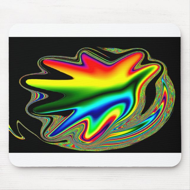 Angel Trail Art Mousepad (Vorne)