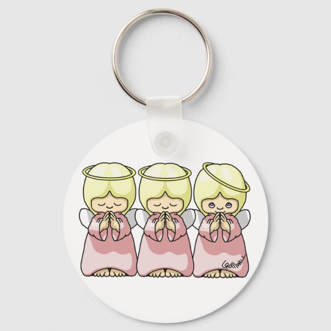 Angel Trio Schlüsselanhänger (Vorderseite)