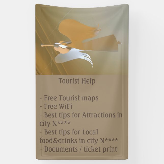 Angel-Trompeten Banner (Vertikal)