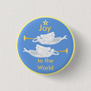 Angel trompets Joto to the World Button