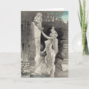 Angel und Goddess Valentine Karte