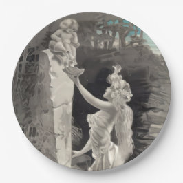 Angel und Goddess Valentine Pappteller