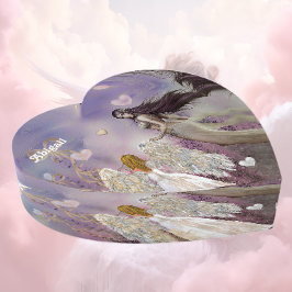 Angel und Mauve Fairy gestrichen Briefbeschwerer