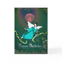 Angel univers stardust Joyeuse carte d'anniversair