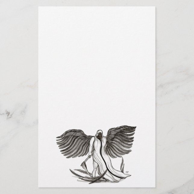 Angel Uriel Briefpapier (Vorderseite)