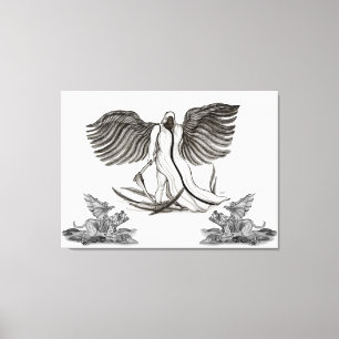 Angel Uriel Leinwanddruck
