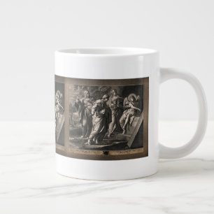 Angel verkündet die Auferstehung von Jean Roullet Jumbo-Tasse