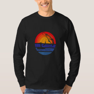 Angel Vintage Fischerei Fischler Retro Fishi T-Shirt