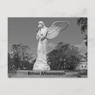 Angel weinen im Besucherzentrum Biloxi Postkarte
