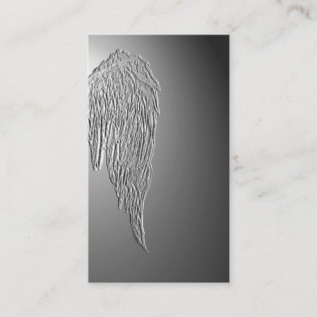 Angel Wing, Ailes Cartes de visite spirituels psyc (Devant)