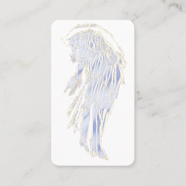 Angel Wing, Ailes Cartes de visite spirituels psyc (Devant)