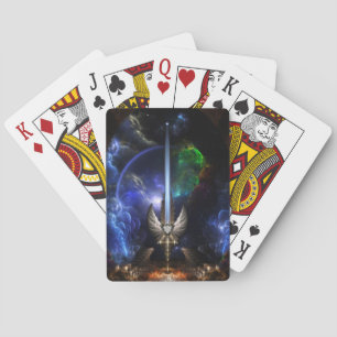 Angel Wing Schwert Arkledious Sp Karten spielen Spielkarten