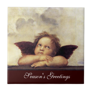 ANGEL / Winged Cherub Fliese