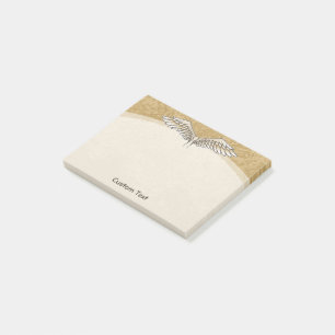Angel Wings Beige Post-it Klebezettel