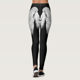 ANGEL WINGS Black Leggings