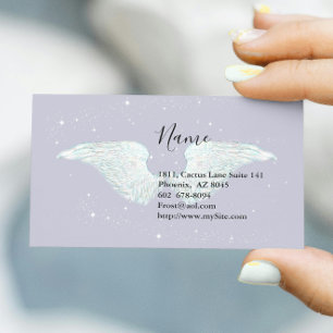 Angel Wings Business Card Visitenkarte