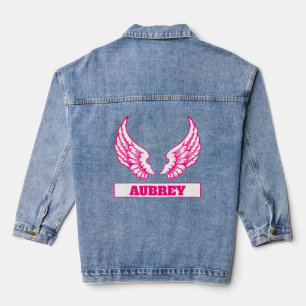 Angel Wings Denim Jacket Jeansjacke