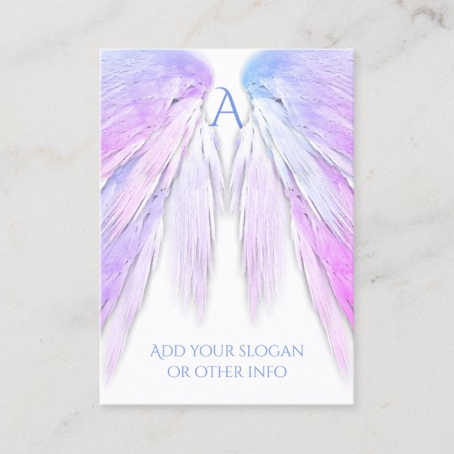 ANGEL WINGS Dreamy Beauty Visitenkarte (Vorderseite)
