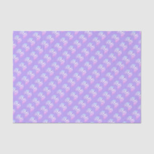 ANGEL WINGS Fairy Lila Pattern Seidenpapier