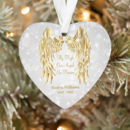 Angel Wings Gedächtnisverlust Loved Ein Weihnachte Ornament