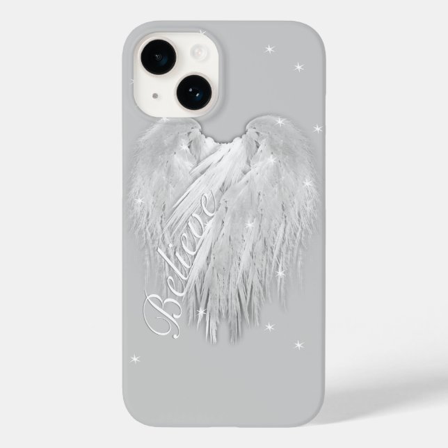 ANGEL WINGS 'Glauve' Magic Heart Case-Mate iPhone 14 Hülle (Rückseite)