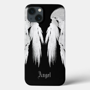 ANGEL WINGS Gray Touched Feathers Individuelle Nam title_seo2