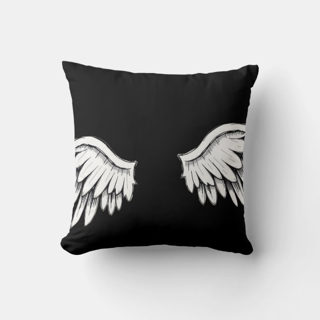angel wings kissen (Vorderseite)