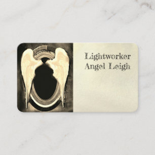 Angel Wings Light, Spiritual, Reiki, Visitenkarte