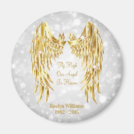 Angel Wings Memorial Love One Verlust Magnet
