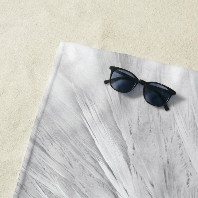 ANGEL WINGS Monogram White Strandtuch (Beispiel)