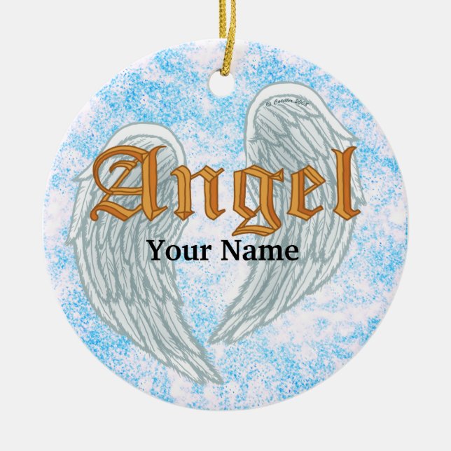 Angel Wings Ornament (Vorne)