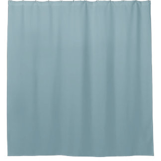 Angel Wings Pastel Blue Solid Color Duschvorhang