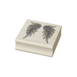 Angel Wings Rubber Briefmarke Gummistempel