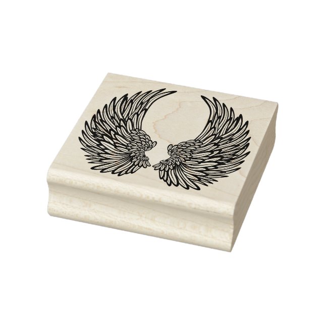 Angel Wings Rubber Briefmarke Gummistempel (Stempel)