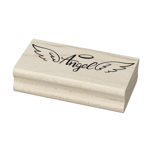 Angel Wings Rubber Briefmarke Gummistempel (Stempel)