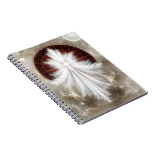 Angel Wings Snowflake-Notebook Notizblock