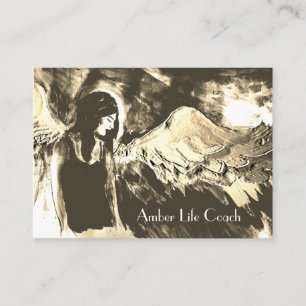 Angel Wings Spirituelle Lightworker Business Card Visitenkarte